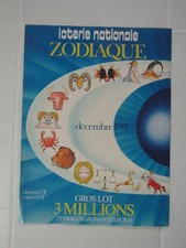 AFFICHE LOTERIE NATIONALE