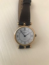 MONTRE FEMME  Van Clef & Arpels TRES BON ETAT - OR & CUIR