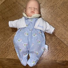 Bébé Corolle poupon mini câlin 20 cm France 1996 Yeux Dormeur Collector Rare