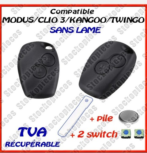 Coque cle plip - cle, clio