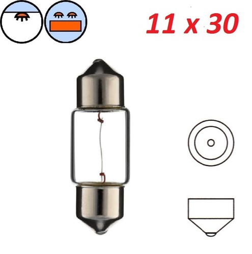 Ampoule navette 12v - navette, sv8.5