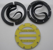 Trappe de réservoir gasoil transparente Cape Mustang Type 4 diamètre 237mm