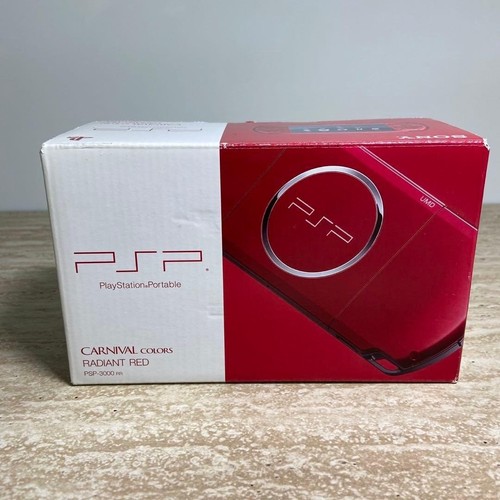 Console psp 3000 rouge - console,