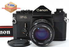 [PRESQUE COMME NEUF avec sangle] Appareil photo argentique Canon F-1 début 35...