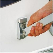 Fiamma - Fixation paroi, pour pied de store en aluminium ( lot de 2 )