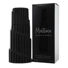 MONTANA  BLACK  POUR  HOMME  EDT VAPO 125 ML BLISTER NEUF 