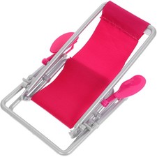 Fauteuil De Plage Pliable Accessoires Meubles Maison Poupées Mini Chaises