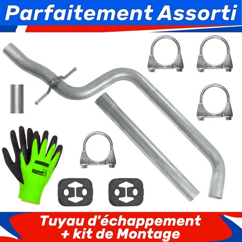 Tuyau échappement pour audi - tuyau,