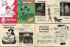 RARE Ancien PROGRAMME CIRQUE/CIRCUS PROGRAM 1951 RADIO CIRCUS RTL 36pages