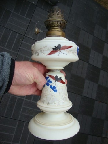 Ancienne jolie lampe à - ancienne,