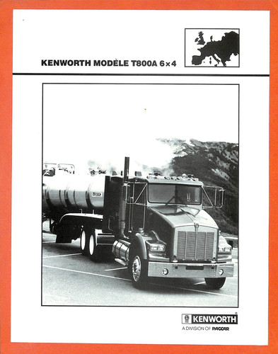 Kenworth trucks modele t 800 - kenworth,