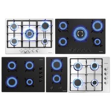 AREBOS Cuisinière à gaz Cuisinière à gaz encastrable gaz naturel & propane