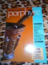 Revue Porphyre, préparateur