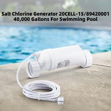 Salt Chlorine Generator 20CELL-15/89420001 40,000 Gallons Pour Swimming Pool