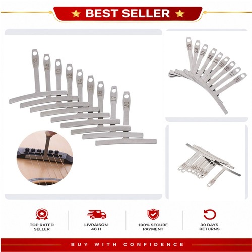 Jauges rayon guitare basse - jauges,