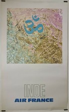 Pagès Inde Air France Circa