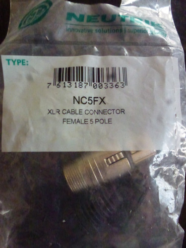 Neutrik nc5fx femelle pôles - neutrik,