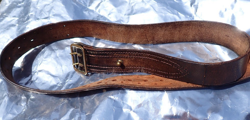 Ceinturon gendarmerie cuir l - cuir,