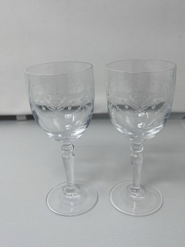 Anciens verres vin rouge - 2,