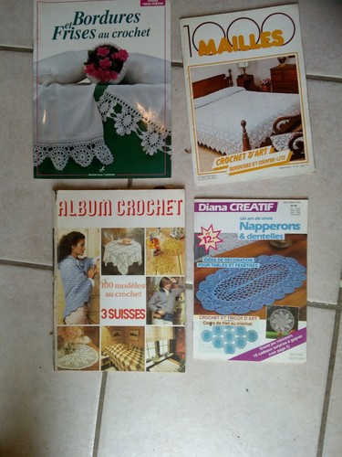 Livres crochet napperon - 4,
