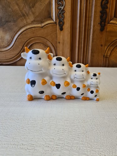 Bibelot vaches ceramique - 4, en