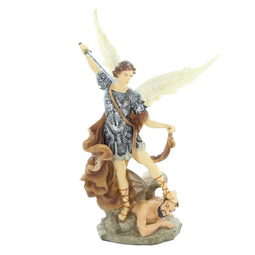 Statue saint michel 26cm - statue,