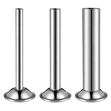 Tubes de remplissage de saucisse en acier inoxydable Easy Clean avec 3 tailles d