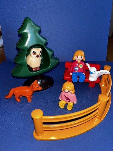 Lot playmobil 123 forêt sapin - 123,