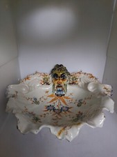 ANCIENNE COUPE A FRUIT EN FAIENCE