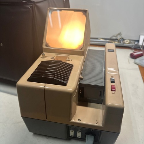 Vintage slide projector - vintage, twin