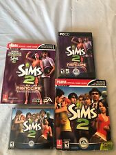 Sims 2 PC Game & Sims 2 Nightlife Both With Guide Books