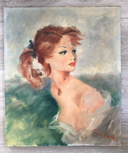 Tableau hst femme profil - hst,