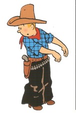 HERGE  carte postale bd 