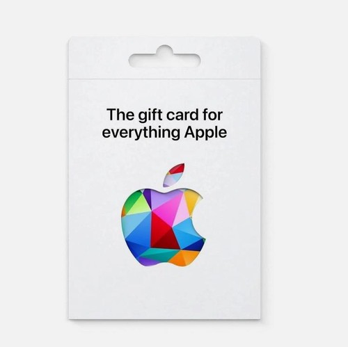 Apple gift card - card, app