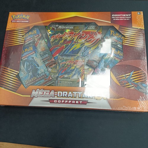 Coffret pokemon mega drattak - coffret,
