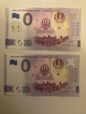 LOT DE 2 BILLETS TOURISTIQUES