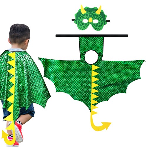 Cape dinosaure déguisement - cape,