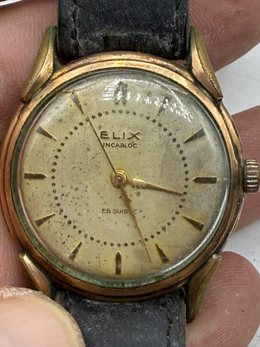 Montre mécanique vintage - mécanique, elix