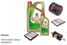 KAMOKA Inspection Set CASTROL EDGE 5W-30 M 6L Pour Chevrolet Matiz 0.8 LPG 1.0