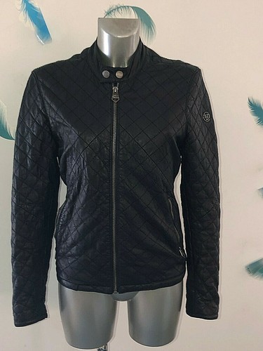 Joli blouson doublé cuir - blouson, en