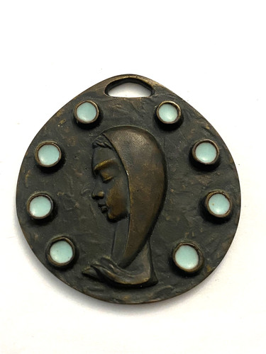 Ancienne médaille vierge - médaille,