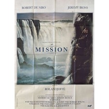 MISSION Vintage Movie Poster  - 47x63 in. - 1986 - Roland Joffé, Robert de Niro