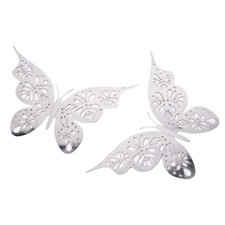 12 X 3D Papillon Autocollant