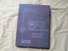 Tracteur RENAULT D 16 - manuel de réparation - 1960