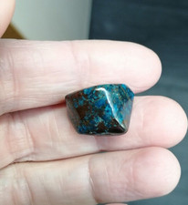 Pierre Roulée Chrysocolle et shattuckite 5,84 g / 1,8 cm Congo
