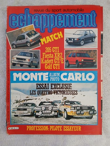 Echappement 185 1984 - n°185, 3/1984