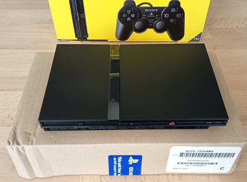 Ps2 slim noire scph - noire, scph-77004