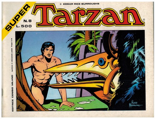 Super tarzan cenisio 1975 - tarzan,