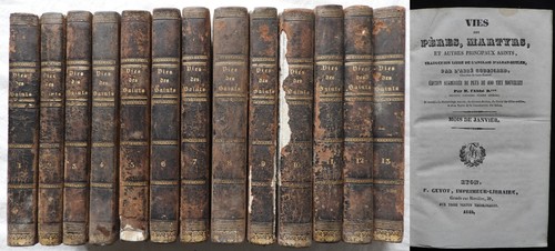 Vies des pères martyrs et - vies,