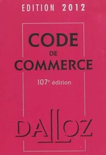 Code de commerce 2012 - 107e